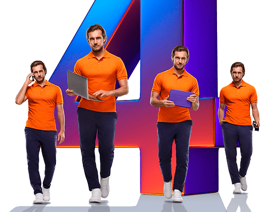 Великолепная четверка Ростелеком в&nbsp;село Бундюр (Томская область)